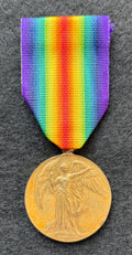 WW1 Victory Medal – WILFRID DUNCAN-JONES - 2/1st Shropshire Yeomanry – Unusual award