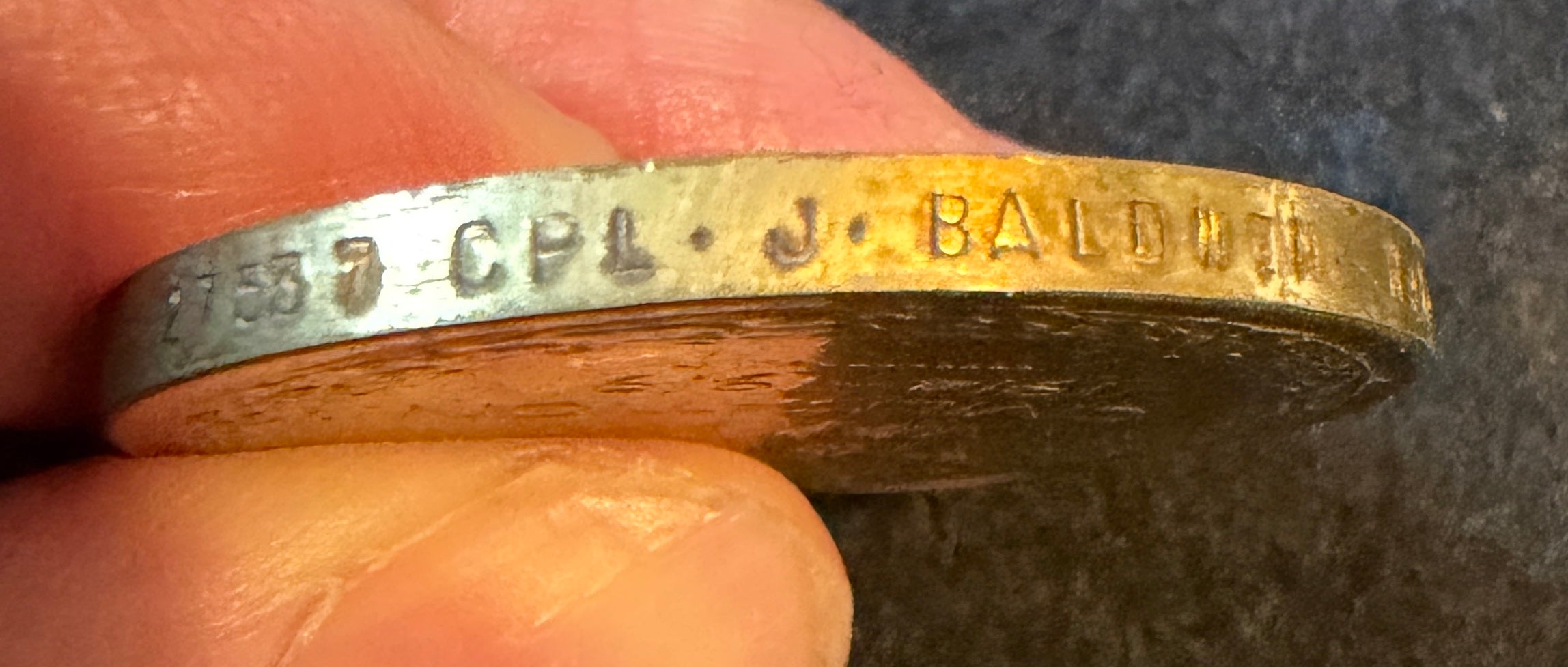 WW1 Victory Medal (Single medal only) awarded to Private JOSEPH BALDWIN of the Royal Army Medical Corps