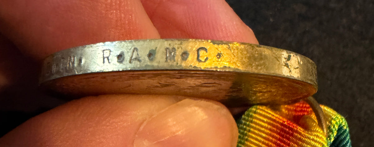 WW1 Victory Medal (Single medal only) awarded to Private JOSEPH BALDWIN of the Royal Army Medical Corps