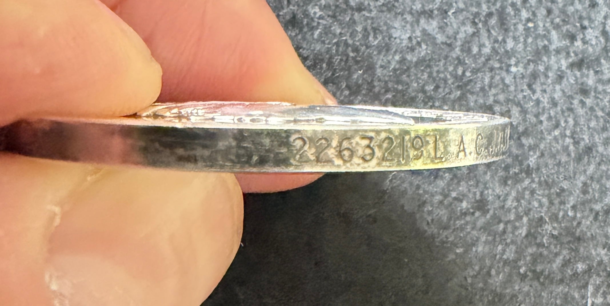 General Service Medal (1918) with ‘Palestine 1945-48’ clasp – awarded to Leading Aircraftsman JOHN CHARLES LOWE of the Royal Air Force