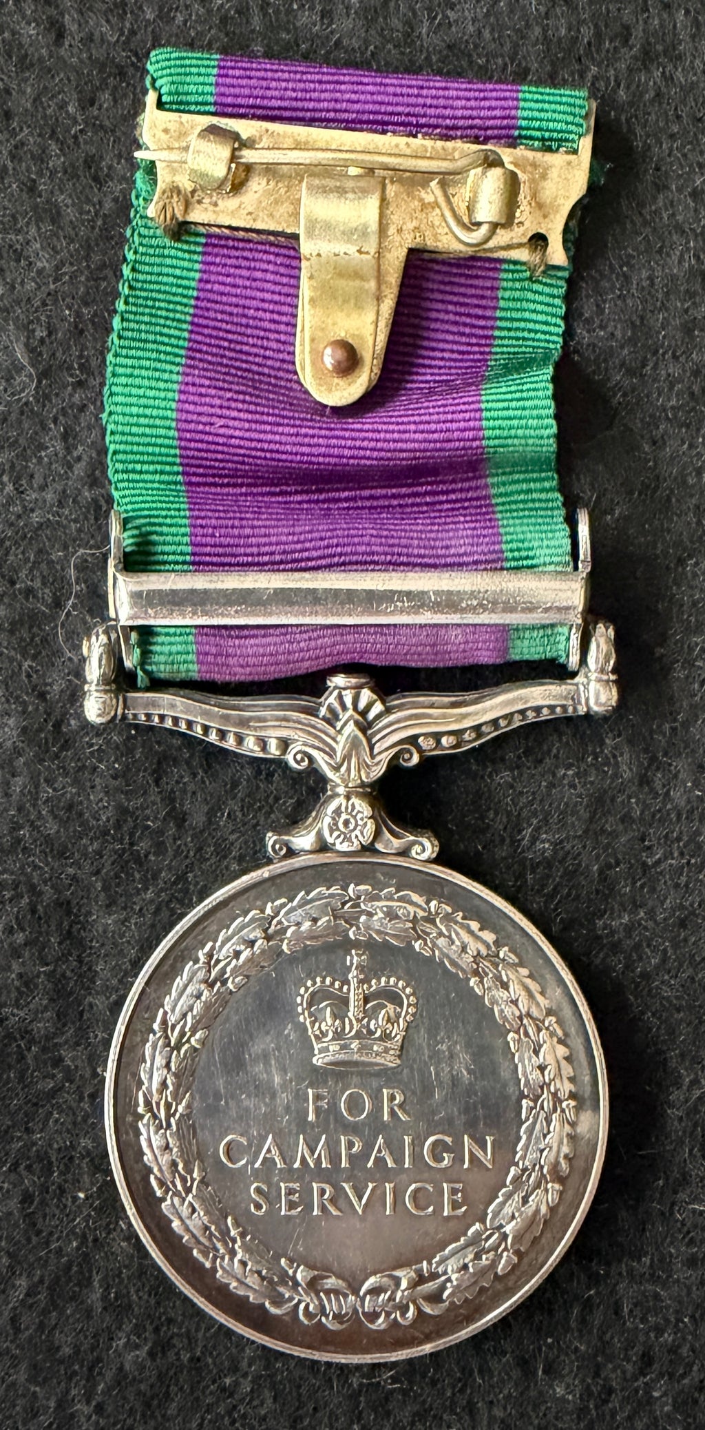 General Service Medal (1962) with ‘Northern Ireland’ clasp – awarded to Sapper G C SCOTT of the Royal Engineers