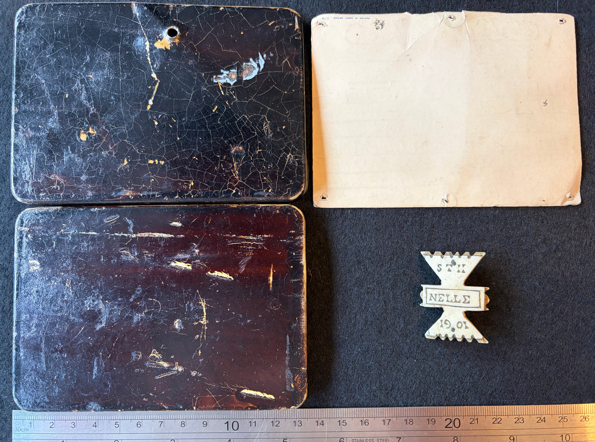 Rare animal bone brooch – Made by a Boer War prisoner following his capture at the Battle of Paardeberg in 1900 and subsequent imprisonment on the island of Saint Helena in the South Atlantic