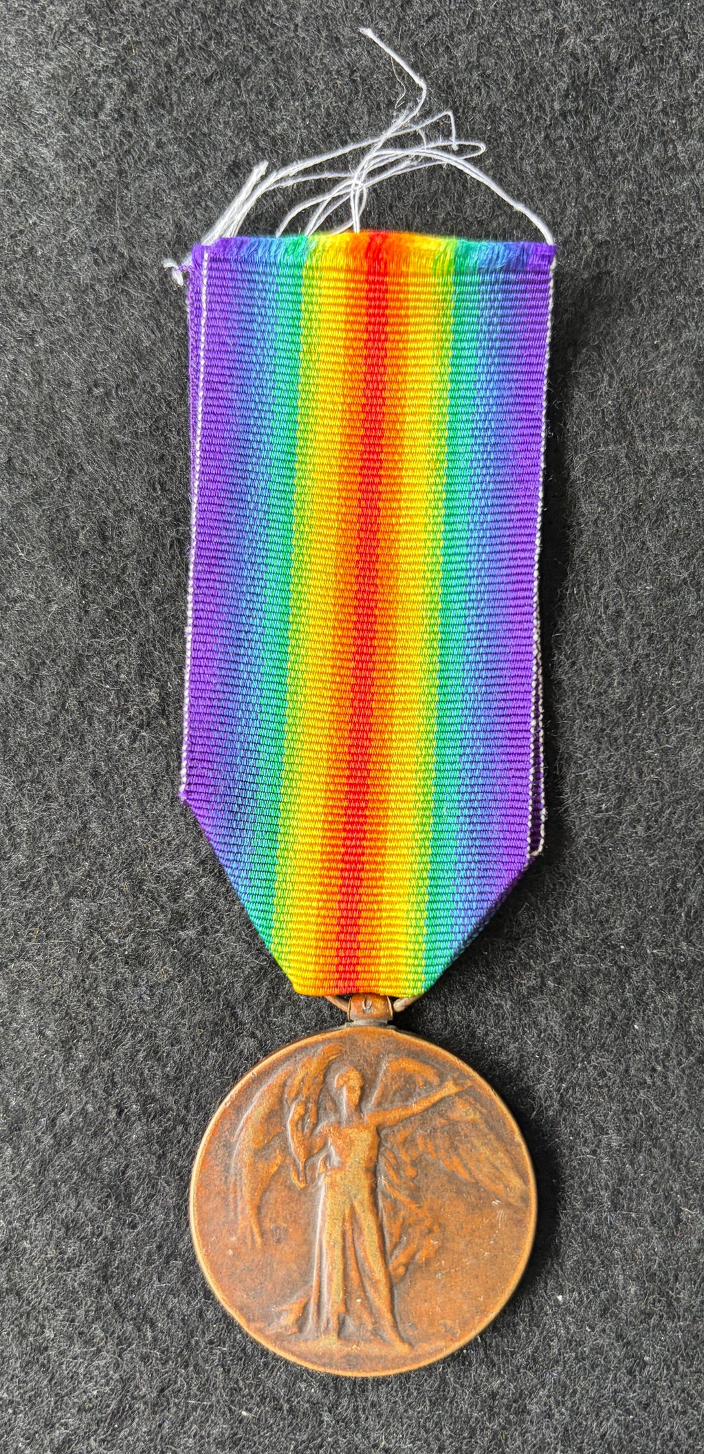WW1 Victory Medal (Single medal only) – Awarded to Private THOMAS PRITCHARD of the Royal Army Service Corps