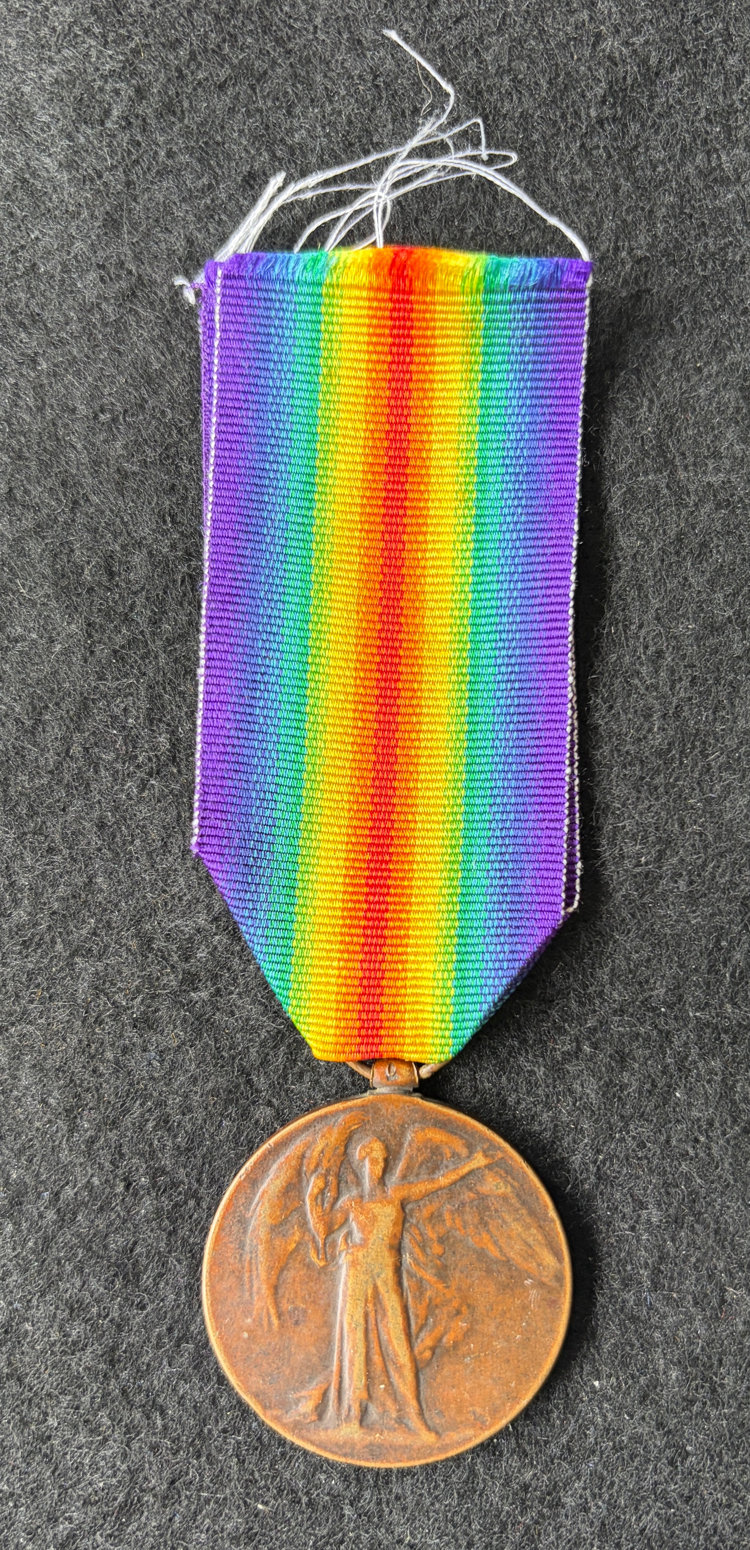 WW1 Victory Medal (Single medal only) – Awarded to Private THOMAS PRITCHARD of the Royal Army Service Corps