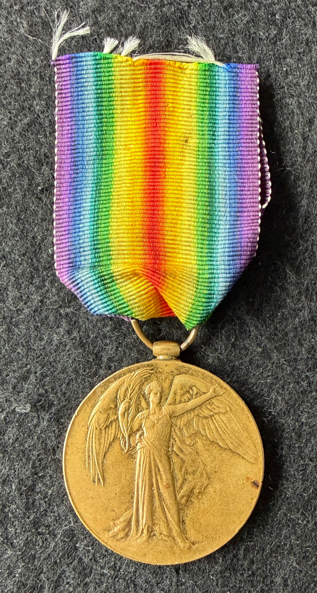 WW1 Victory Medal (Single medal only) – Awarded to Sapper WILLIAM  ALEXANDER of the Royal Engineers – ‘RAILWAYS’