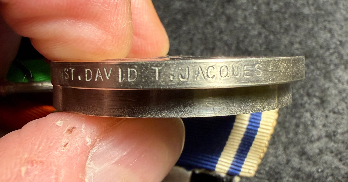 POLICE medal group – Defence Medal, West Riding Constabulary Police Long Service & Good Conduct Medal, St John Ambulance Association Medal + re-examination bars & West Yorkshire Police Retirement Medal awarded to Police Constable DAVID TODD JACQUES