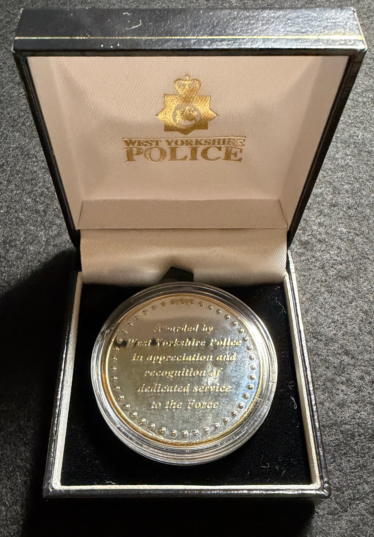 POLICE medal group – Defence Medal, West Riding Constabulary Police Long Service & Good Conduct Medal, St John Ambulance Association Medal + re-examination bars & West Yorkshire Police Retirement Medal awarded to Police Constable DAVID TODD JACQUES
