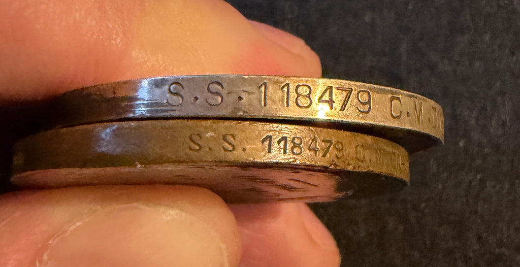 British War, Victory Medal & Imperial Service Medal - CECIL MARTIN DARVILL – ‘STOKER’ in the Royal Navy, Royal Air Force & Air Ministry + original service records - Served on HMS SPORTIVE in BLACK SEA operations, including EVACUATION FROM ODESSA 1920