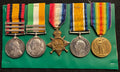 Boer War & WW1 x 5 medal group – Queen’s South Africa Medal, King’s South Africa Medal, 1914-15 Star, British War Medal & Victory Medal - FREDERICK PHILLIPS – King’s Shropshire Light Infantry & Somerset Light Infantry – Died of disease February 1919