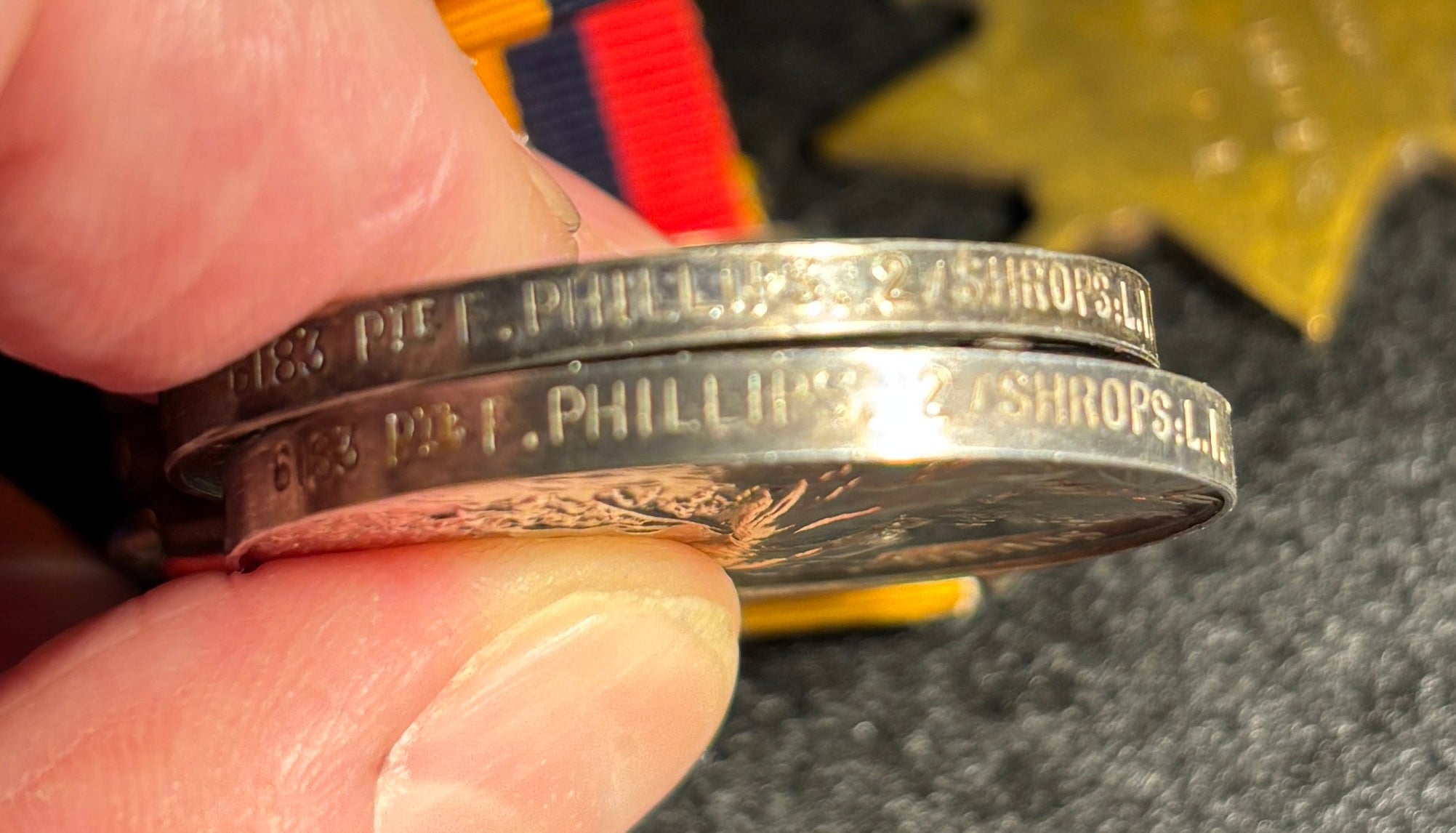 Boer War & WW1 x 5 medal group – Queen’s South Africa Medal, King’s South Africa Medal, 1914-15 Star, British War Medal & Victory Medal - FREDERICK PHILLIPS – King’s Shropshire Light Infantry & Somerset Light Infantry – Died of disease February 1919