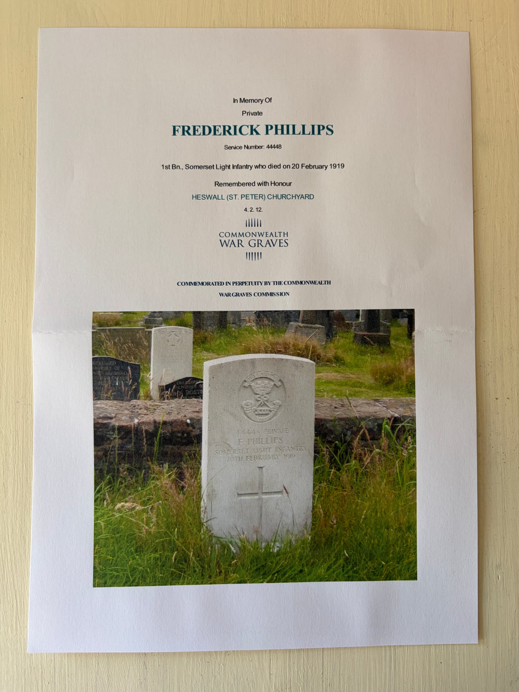 Boer War & WW1 x 5 medal group – Queen’s South Africa Medal, King’s South Africa Medal, 1914-15 Star, British War Medal & Victory Medal - FREDERICK PHILLIPS – King’s Shropshire Light Infantry & Somerset Light Infantry – Died of disease February 1919
