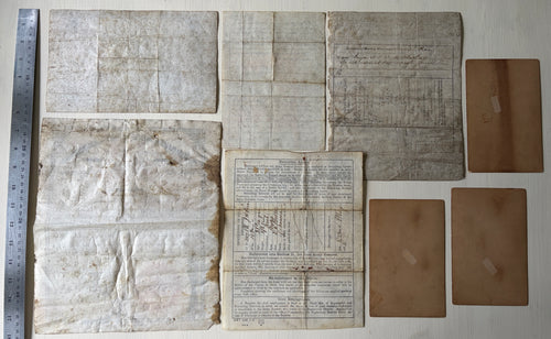 Very rare Victorian era father & son military archive – 5x original documents + 3x photographs relating to JOSEPH RICE 10th Regiment of Foot (North Lincolnshire - Indian Mutiny 1857 - in action at Lucknow) & JOSEPH HENRY RICE 18th Hussars.