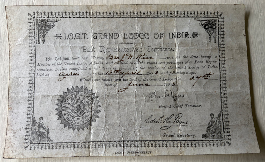 Very rare Victorian era father & son military archive – 5x original documents + 3x photographs relating to JOSEPH RICE 10th Regiment of Foot (North Lincolnshire - Indian Mutiny 1857 - in action at Lucknow) & JOSEPH HENRY RICE 18th Hussars.
