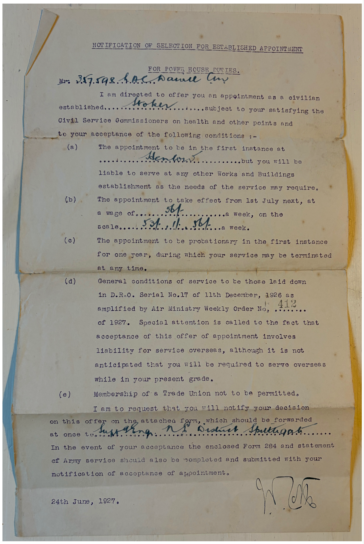 British War, Victory Medal & Imperial Service Medal - CECIL MARTIN DARVILL – ‘STOKER’ in the Royal Navy, Royal Air Force & Air Ministry + original service records - Served on HMS SPORTIVE in BLACK SEA operations, including EVACUATION FROM ODESSA 1920